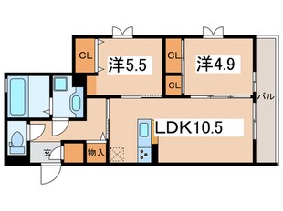 フェリナーレの物件間取画像